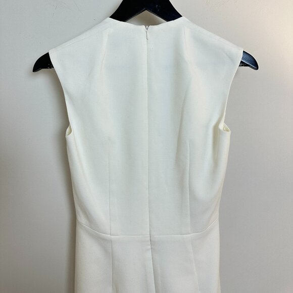 FRENCH CONNECTION Ruth Whisper A-Line Dress in Summer White Size US 4 - Picture 8 of 12